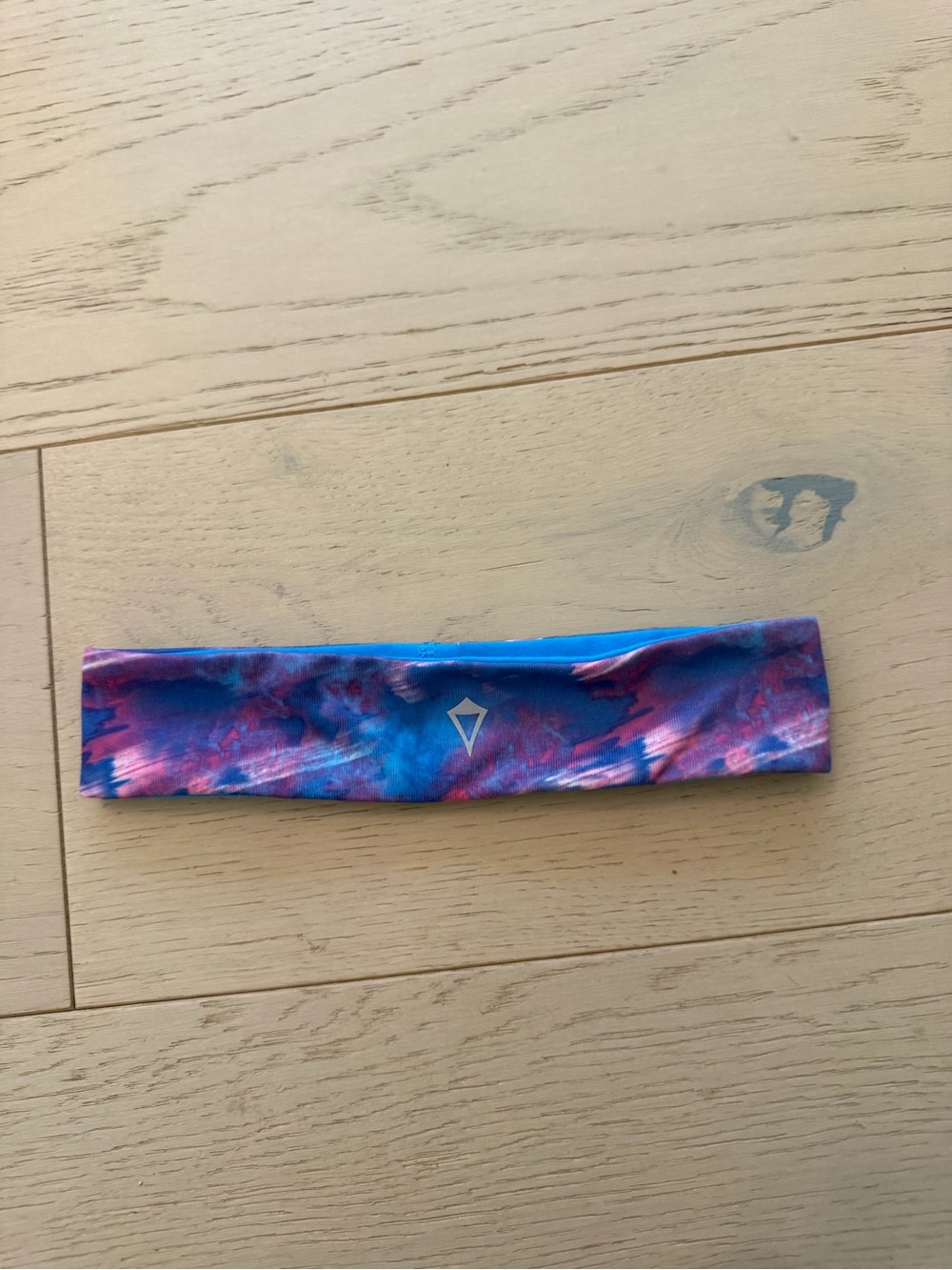 Ivivva Girls Tie-Dye Blue & Pink Stretch Headband